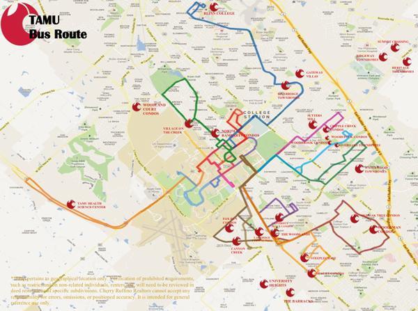 TAMU Bus Routes